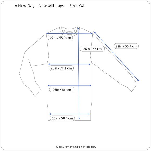 A New Day Womens Brownish Gray Pullover Sweatshirt Round Neck Relaxed Fit XXL - Picture 3 of 8